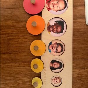 Lovevery Wooden Circle Puzzle